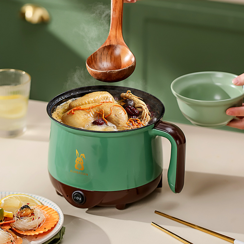 Mini small electric cooker electric cooker non-stick pan wholesale dormitory electric cooker electric hot pot household multi-functional student electric cooker