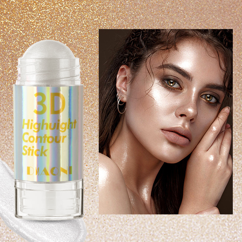 Cross-border popular tiaoni multi-functional highlight repair brightening makeup stick base cream concealer lazy eye shadow blush