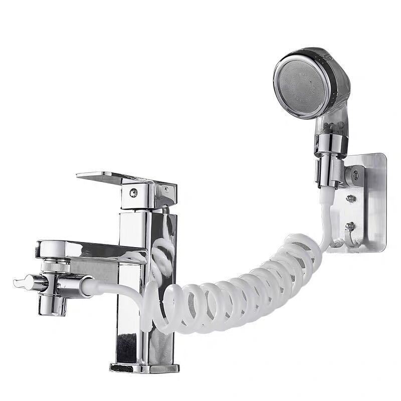 Wash basin wash head shower faucet external shower extender toilet wash shower booster nozzle