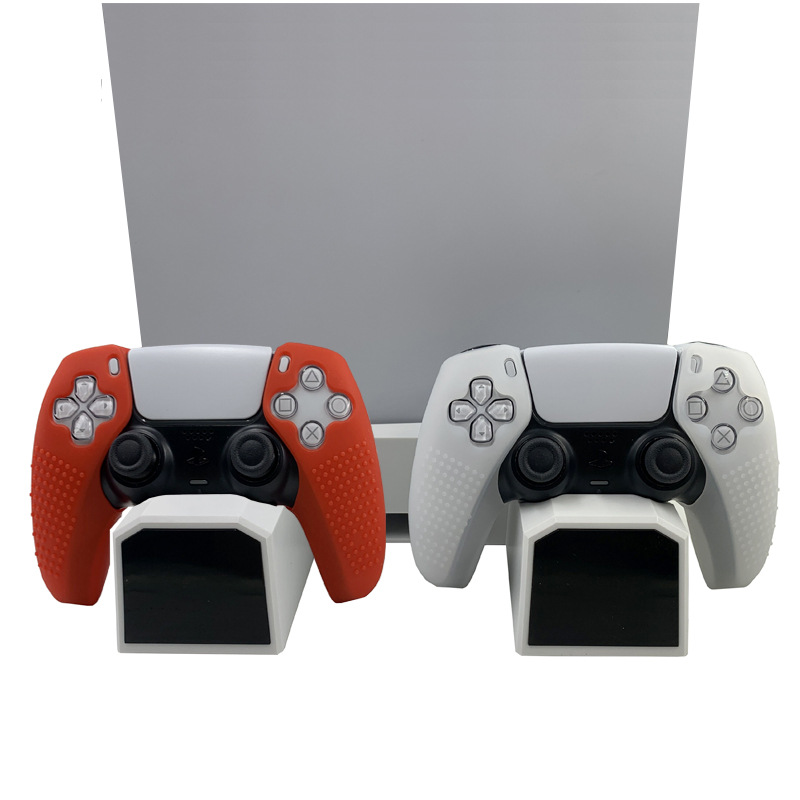 PS5 left and right handle split silicone case PS5 handle grip protective case PS5 silicone case oil injection high quality