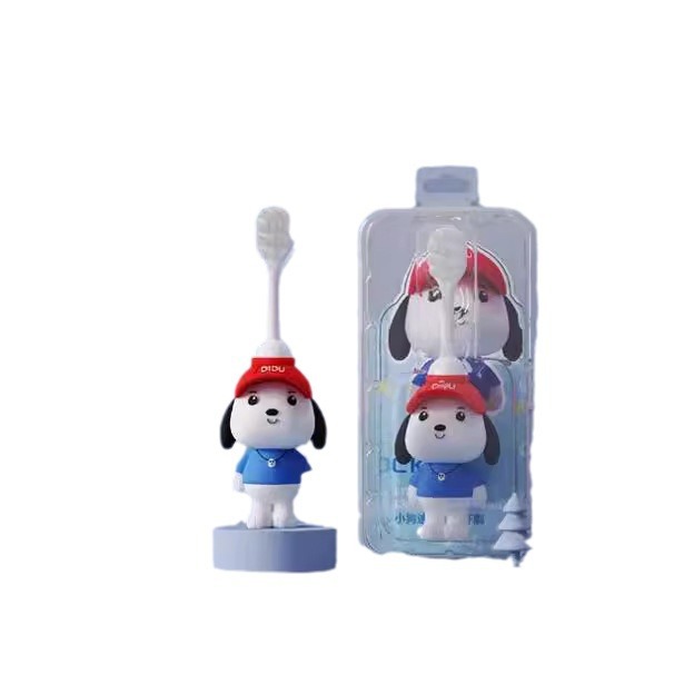 CKT Kulomi Children's Toothbrush Soft Hair 3-6-9 Years Old Baby Child Student Tooth Changing Period Capibala Handle