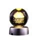 3D Transparent Crystal Ball Clouds Earth Star Ball Ornaments Crafts Gifts Office Laser Inner Carving Moon Ornaments