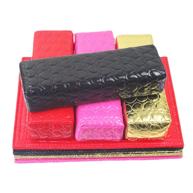 Nail Art Hand Pillow Hand Pillow Square Love Leather Hand Pillow Nail Art Shop Nail Art Tools