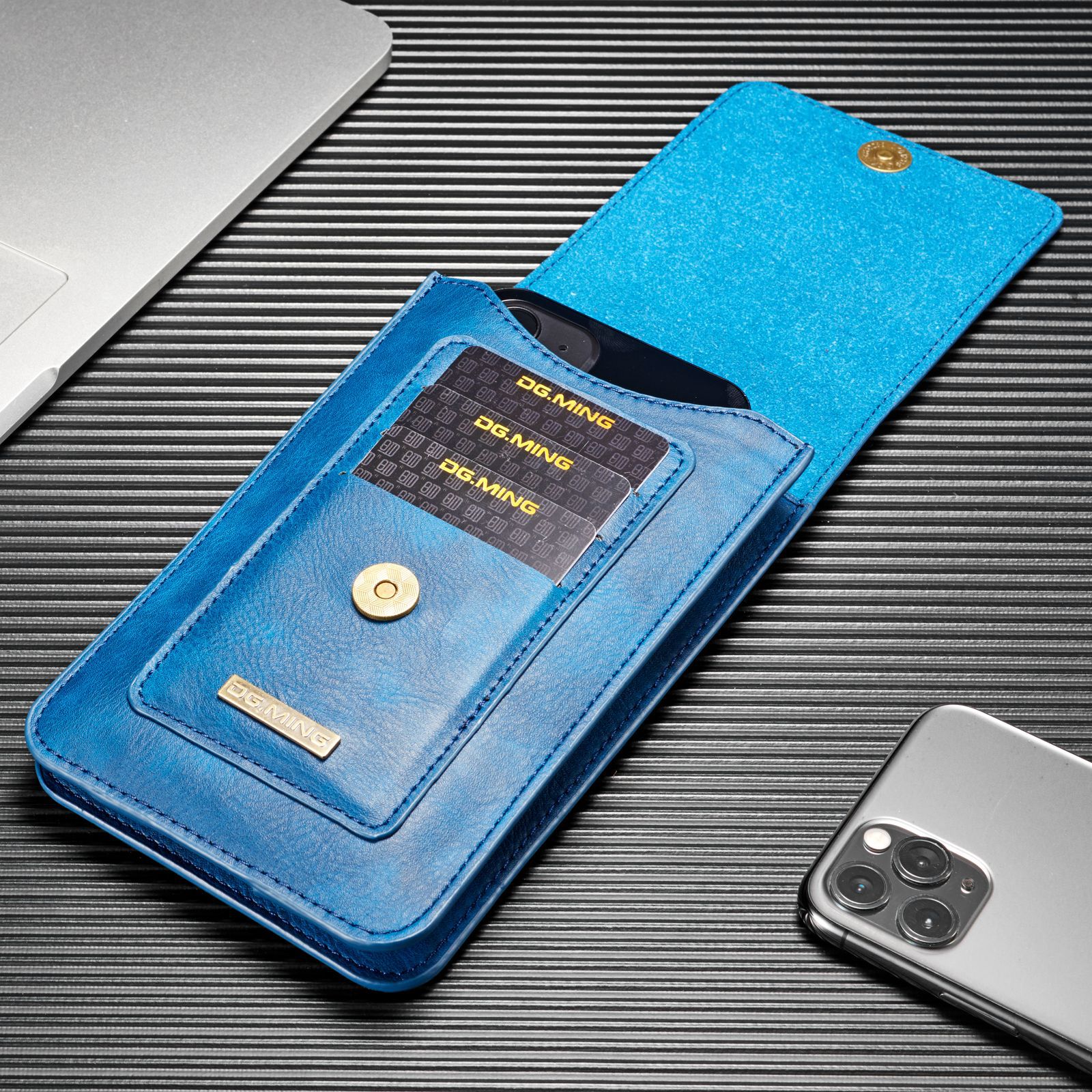 DG.MING large 6.5 inch universal mobile phone waist bag for iPhone12/11Pro MAX/7/8p/XR_voghion.com