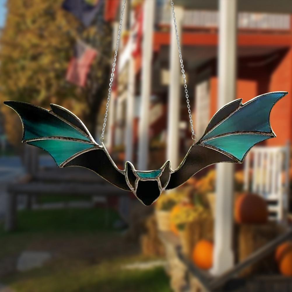 New Colorful Bat Decoration Gothic Bar Mall KTV Party Holiday Decoration Halloween Pendant Decoration