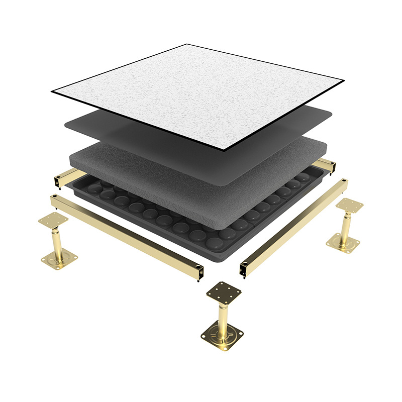 Overhead anti-static floor all-steel Beauty Dew anti-static floor factory room anti-static board 600*600