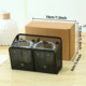 2 Grid +2 magnetic semicircle pen container box