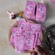 Factory direct supply empty blind bag blue powder love ko tide play net red blind bag empty bag mini and large size blind bag