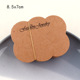 8.5*7cm cloud cowhide English K304;50 sheets