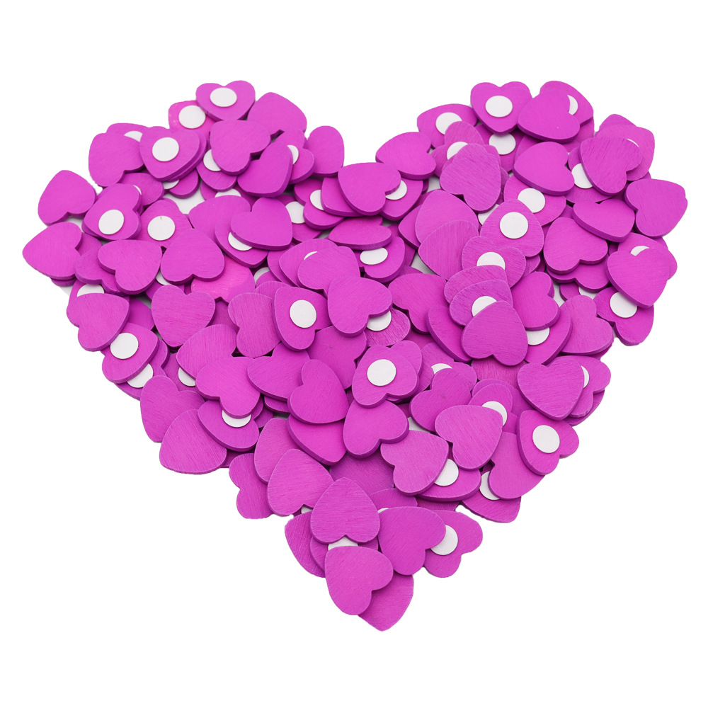 Creative Holiday Decoration Small Love Log Red Love Transparent Seamless Adhesive Sticker Valentine's Day Gift Decoration Sticker