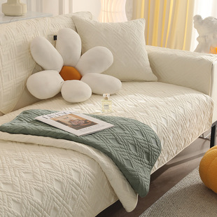 Foreign trade new Nordic simple sofa cushion four seasons cotton non-slip cushion winter sofa cover towel cover cloth