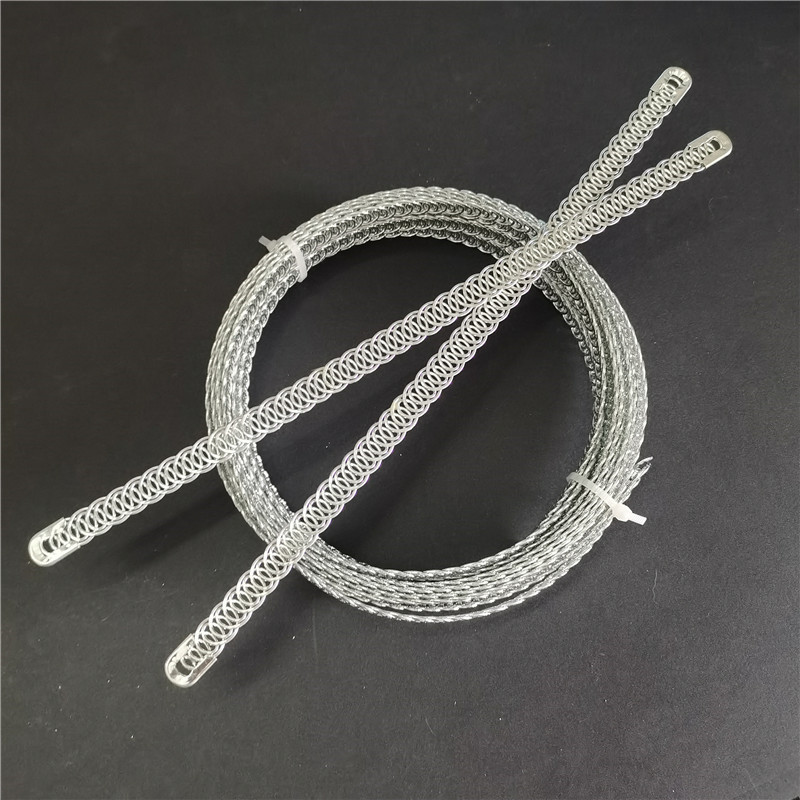 10mm high carbon steel Fishbone cap 9.8mm Fishbone metal sleeve shaped bone accessories