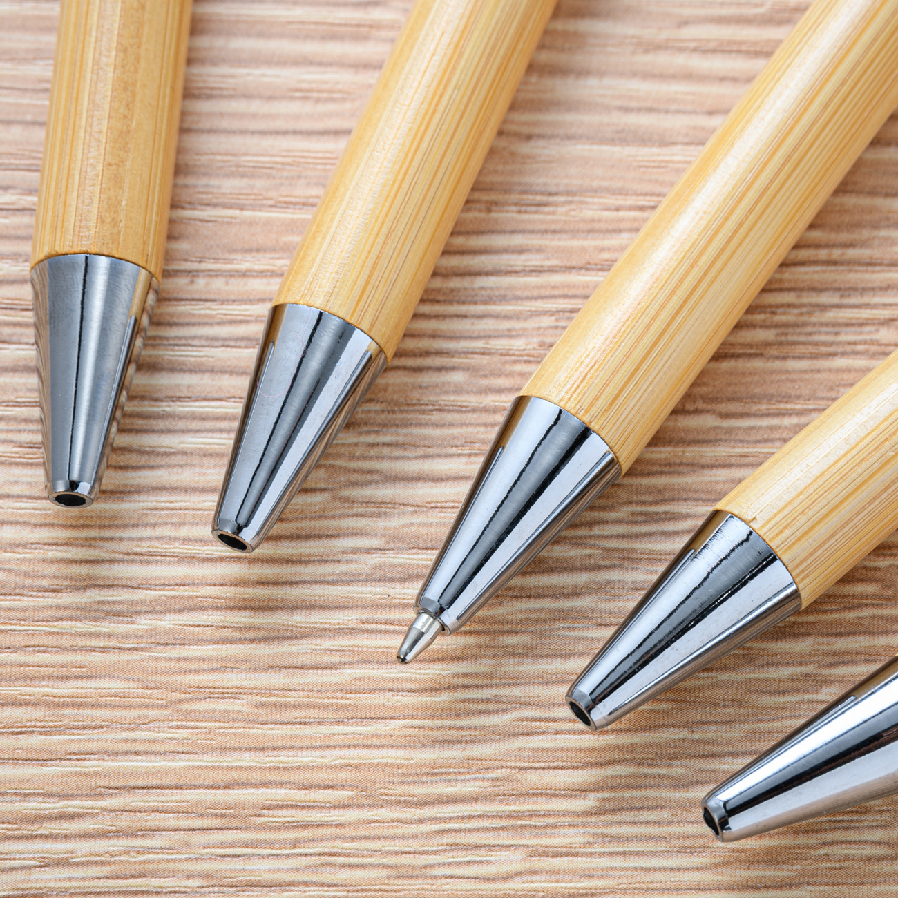 Press touch screen bamboo pen printable logo hotel office student gift advertising Pen Press bamboo pen wholesale