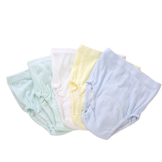 Baby Training Pants Baby Toilet Underwear Summer Men's and Women's Baby Children's Urethral Underwear Pure Cotton Washable Diapers