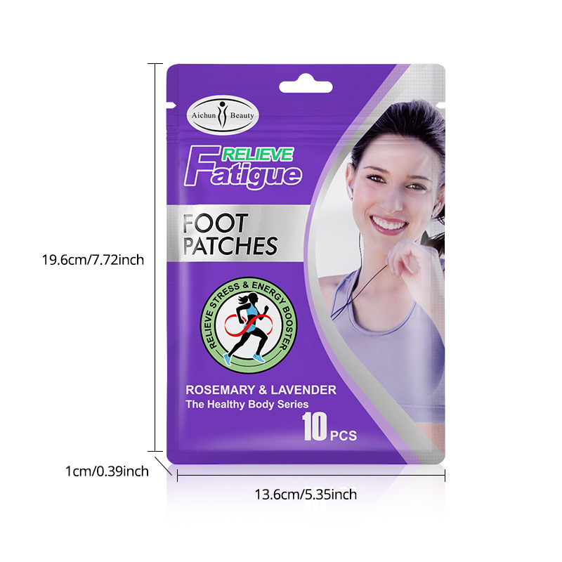 AC2052 foot patch Lavender Rosemary Foot patch cross-border export factory in stock member exclusive box 288Pcs
