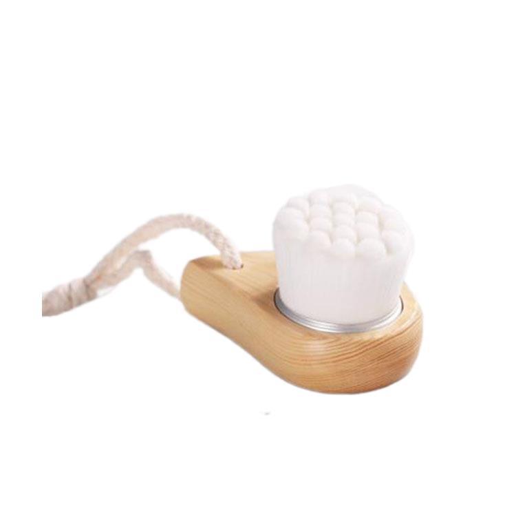 Factory supply face wash brush makeup brush cleansing brush nose head brush face cleansing wooden brush makeup tools wholesale