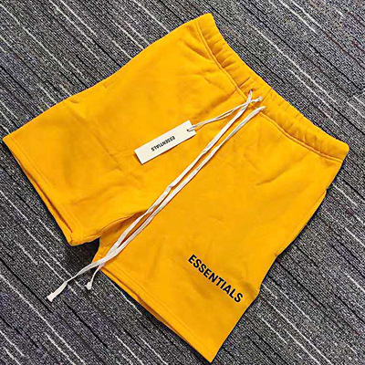 ESSENTIALS Sports Shorts Unisex Trousers Cotton Loose Casual Trendy Brand Muscle Fitness Pants