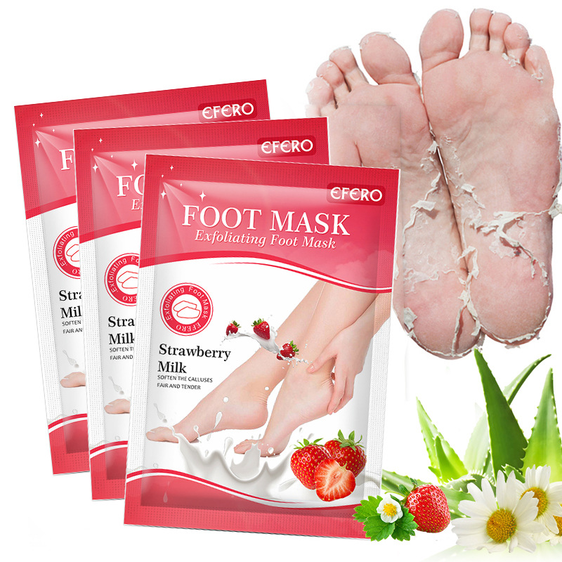 efero Foot Mask Dead Skin Calluses Corneous Heel Foot Mask Amazon Cross Border Wholesale
