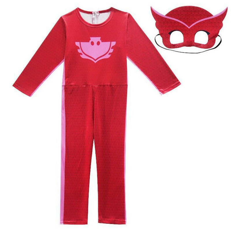 Halloween Steel Spider-Man Skinny Clothes Kids Clothing Masked Pajamas Man Boy Kids Pajamas Peter Pan Set