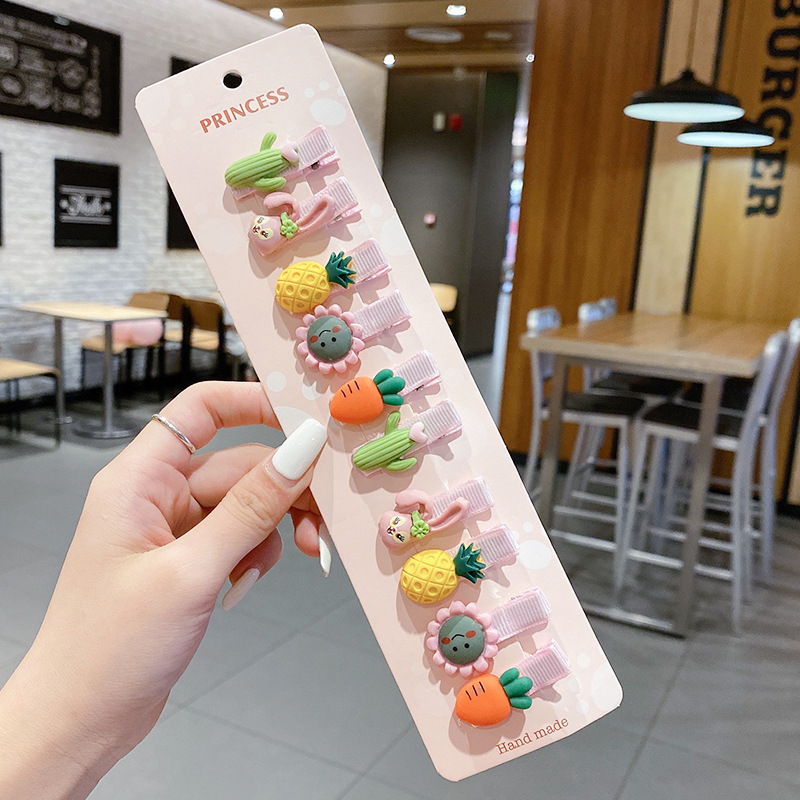 Children's hairpin new little girl small hairpin girl cute duckbill clip hair small baby clip bangs clip wholesale