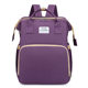 Cross-border Portable Folding Baby Bed Mummy Bag Multi-functional Large Capacity Backshoulder Maternal and Baby Bag Portable Mother Bag Bed Bag