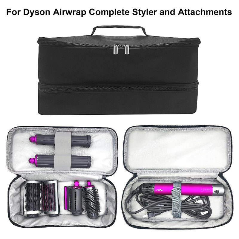 Flexstyle double layer suitcase curler tool bag hair dryer bag for cross border Shark Ideashop