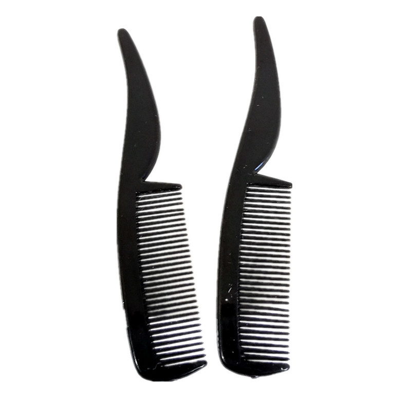 Small Eyebrow Eyelash Comb Mini Eyebrow Comb Small Comb 7.3cm Fishtail Eyelash Brush Eyelash Comb Eyebrow Comb
