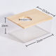 Hamster bathroom bath room bath room bath sand box fully transparent large toilet dual-use urine sand basin Golden Bear supplies