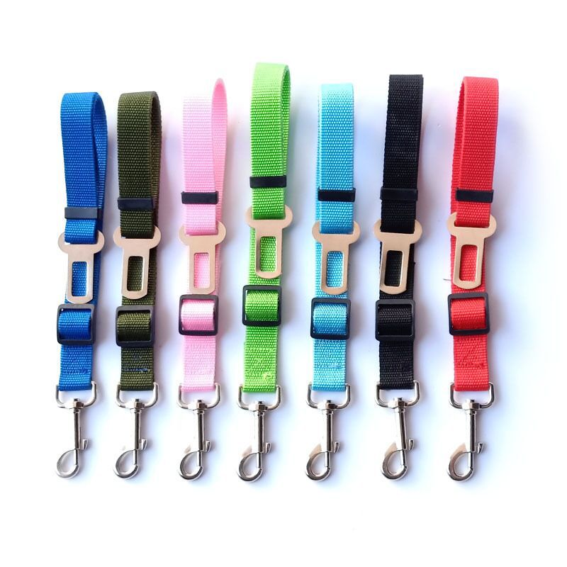 Pet products car safety buckle pet dog traction rope wholesale car traction pad fixed rope seat belt explosion