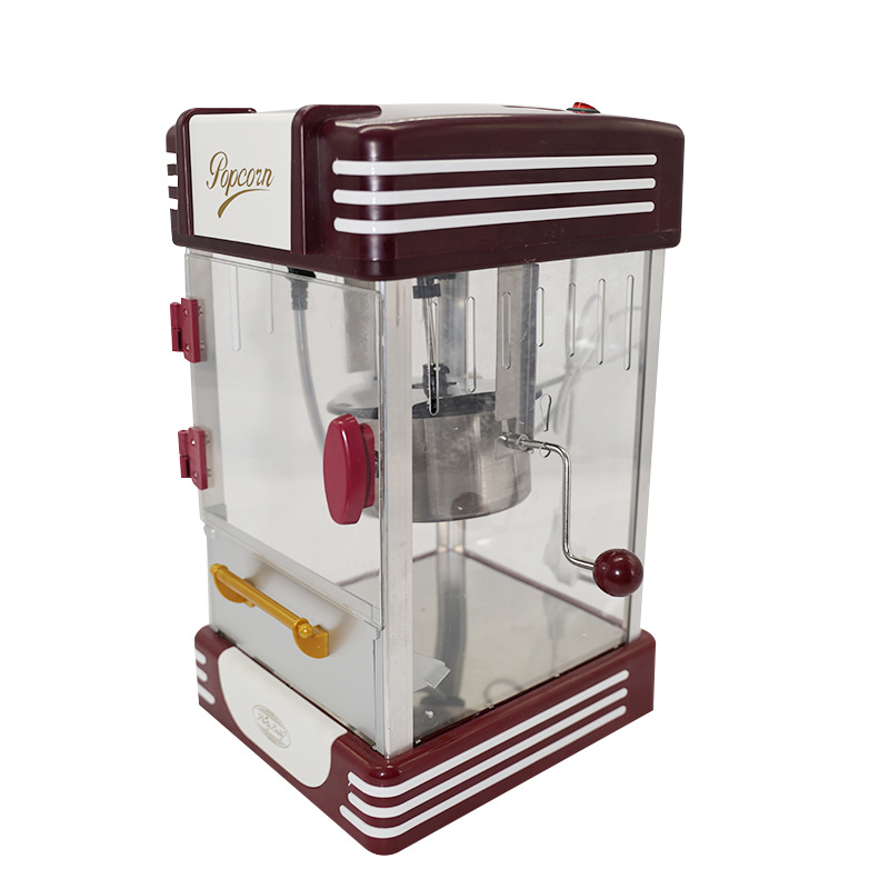 Popcorn Machine commercial full-automatic electric heating spherical popcorn machine popcorn machine bulking machine popcorn machine small