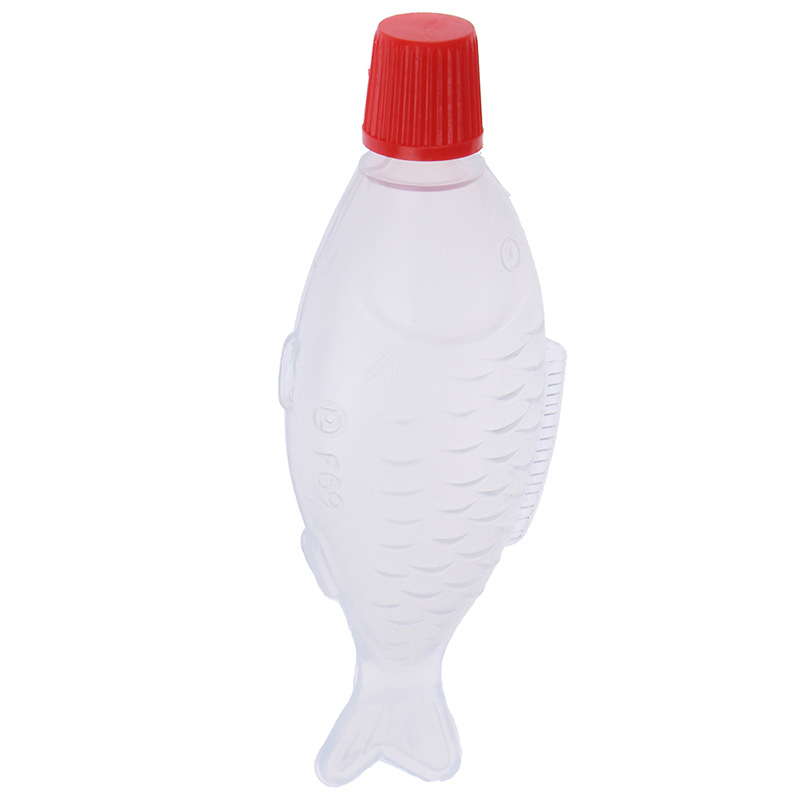 Brand New 10PCs Fish Shape 4ml Soy Sauce Bottle Disposable Soy Sauce Bottle Rice/Sashimi/Sushi Bottle Vinegar Bottle