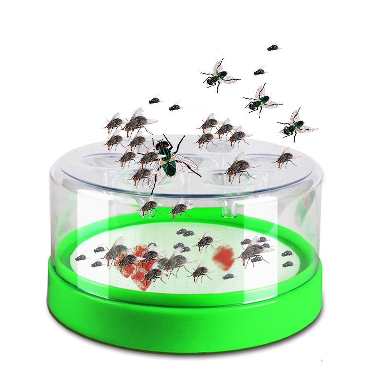 Cross-border fly trap outdoor breeding farm fly trap household fly catching artifact one-piece generation fly killing box