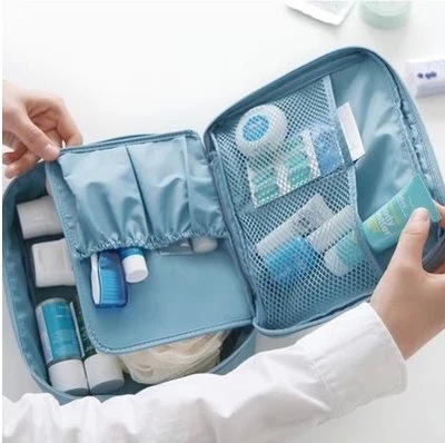 Second Generation Floral Quartet Cosmetic Bag Hot Selling Large Capacity Waterproof Storage Bag Portable Travel Wash Bag