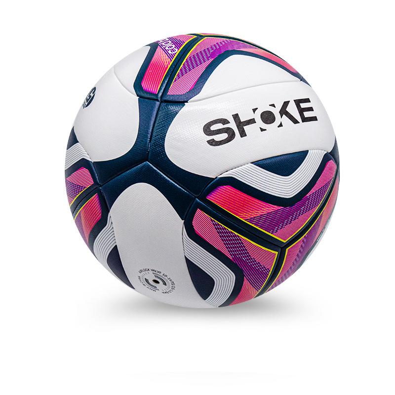 SHOKE new leather football PU non-slip wear-resistant seamless thermal adhesive #5 ball adult game ball