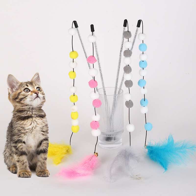 工場は国境を越えたアマゾンの毛玉串小アンドロメダが猫棒猫をからかっておもちゃを遊ぶ|undefined