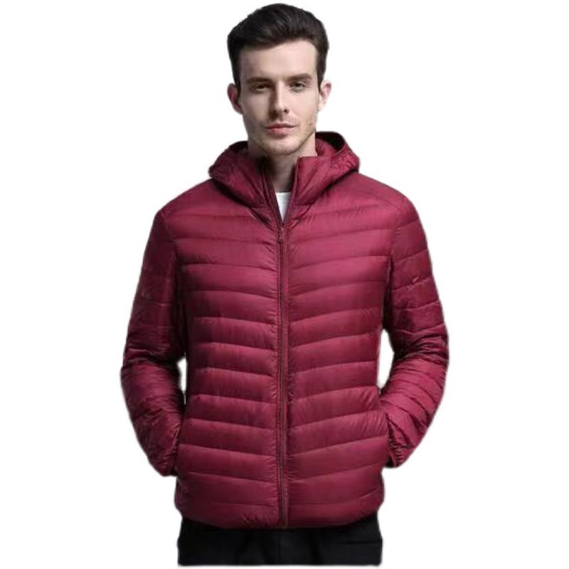 Light and thin autumn and winter cotton-padded jacket men's winter thin 2023 new short men's warm plus size winter thick coat men's