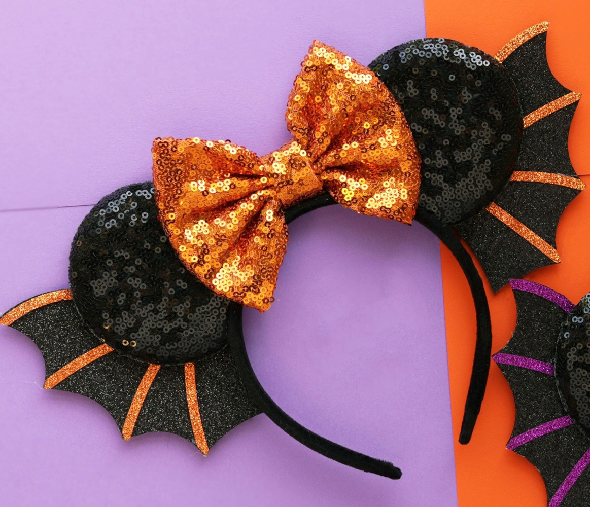 Halloween Party Decoration Headband Ghost Festival Bat Wings Hair Accessories Buz Lightyear Batman Mickey Ears Headwear