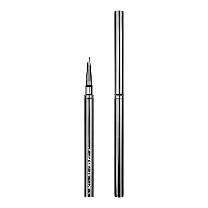 Cross-border New Line Brush Nail Fine Hair Brush Brush suit Metal Rod Brush Brush 5 Pack Lines