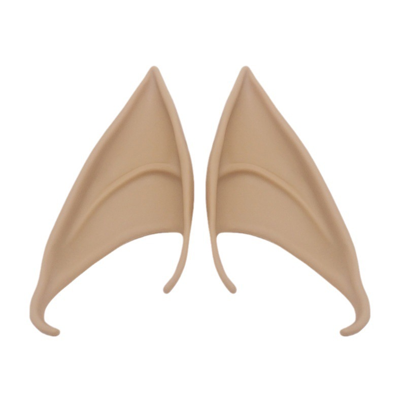 国境を越えてハロウィーンの精霊耳ラテックスコスプレ道具偽耳幻城尖耳elf ear|undefined