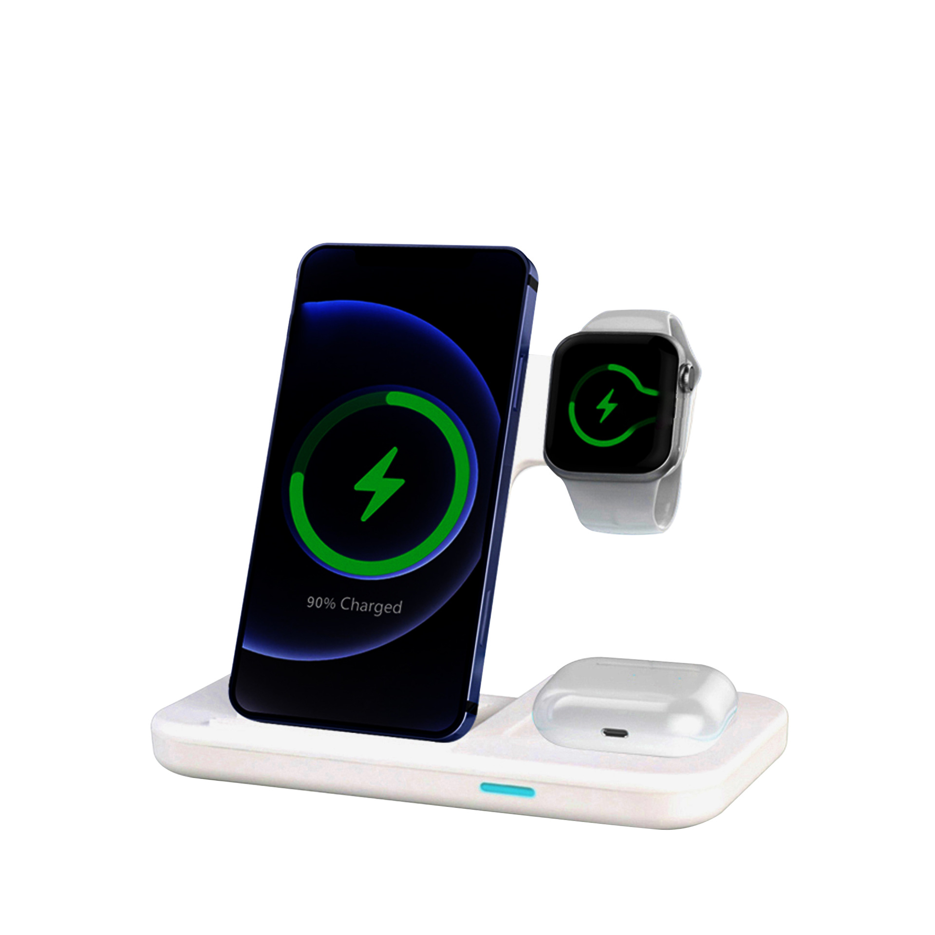 Mobile Watch headset three-in-one wireless charger mobile phone wireless charger watch wireless charger