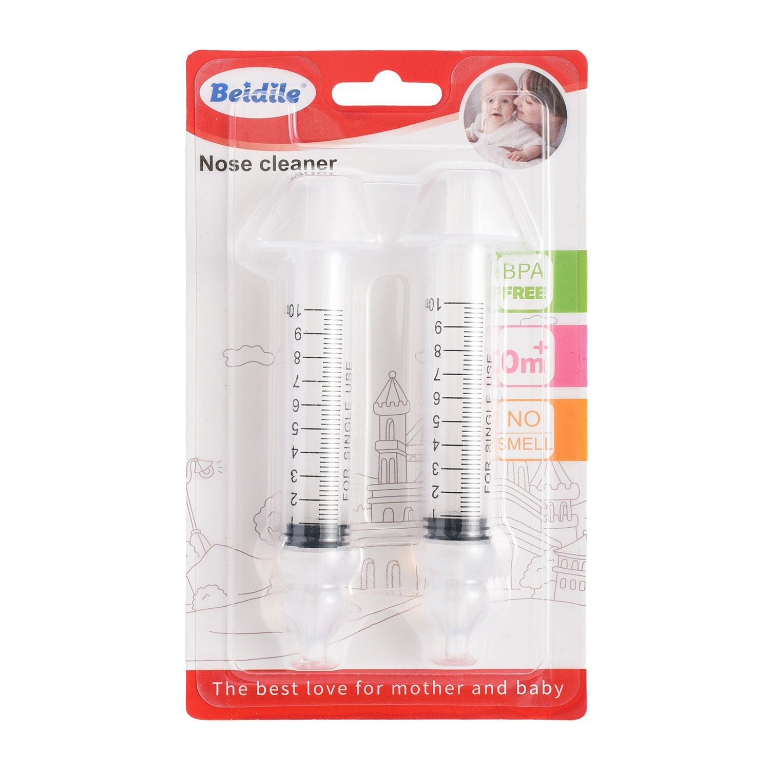 Needle-type Baby Nasal Washer for Children Nasal Washer for Children Baby Nasal Washer Sucking Snot Artifact