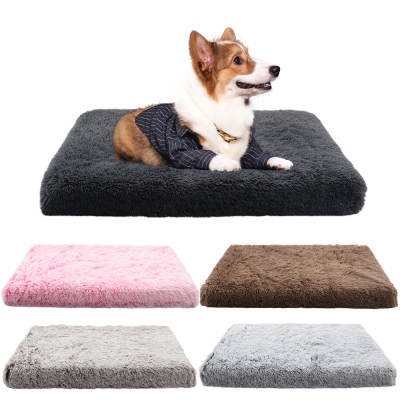 Plush square kennel cat mat pet nest deep sleep dog sofa bed pet supplies manufacturers wholesale