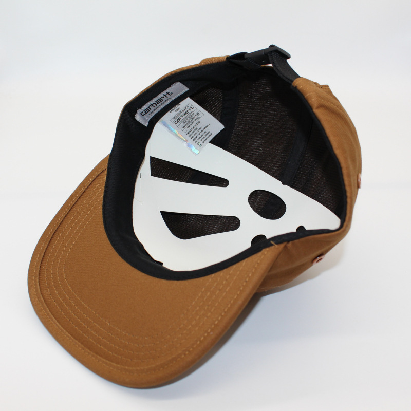 Spring and summer cotton soft top five piece flat brim hat men and women Street tide skateboard hip hop baseball cap foreign trade camping hat