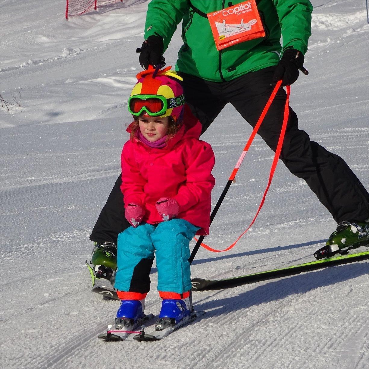 SLOPE ROPES Children's Pull Rope Beginners Ski Trainer Ski Auxiliary Pull Rope Has CPC Report