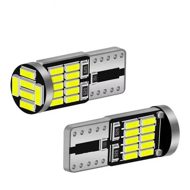 Car LED highlight reading light W5W T10 4014 26smd license plate light cross-border license plate indicator light
