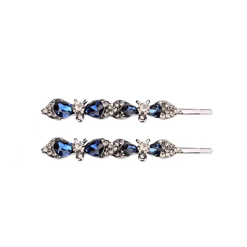 2023 Simple Hair Accessories Clip Elegant Horizontal Clip Back Head Top Clip Imitation Pearl Korean Hairpin Pony Tail Hairpin