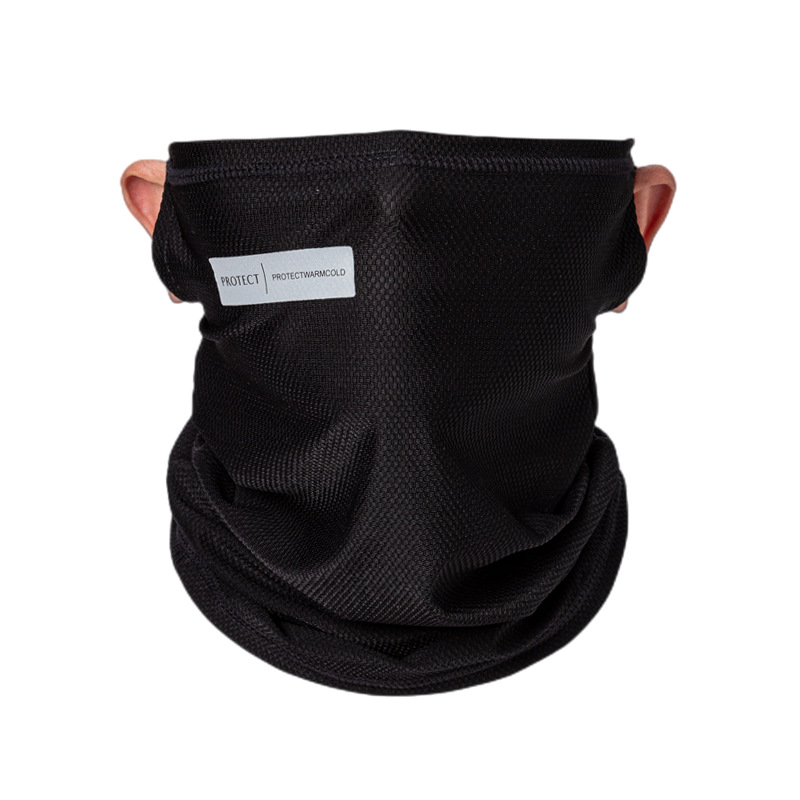 Ice Silk Riding Mask Men's Summer Outdoor Sunscreen Wind Sand Ear Hanging Hood Face Towel Neck Protection Scarf Set Spot