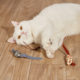 Pet supplies manufacturer simulation plush Mouse doll suit feather mouse scratch-resistant molar cat toy
