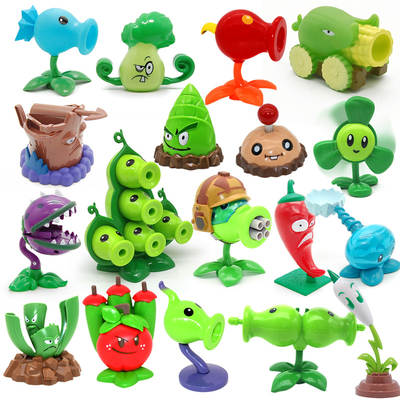 Genuine Plants vs. Zombies Toys in Bulk Single Launchable Plant Doll Zombie Handmade Single Bag