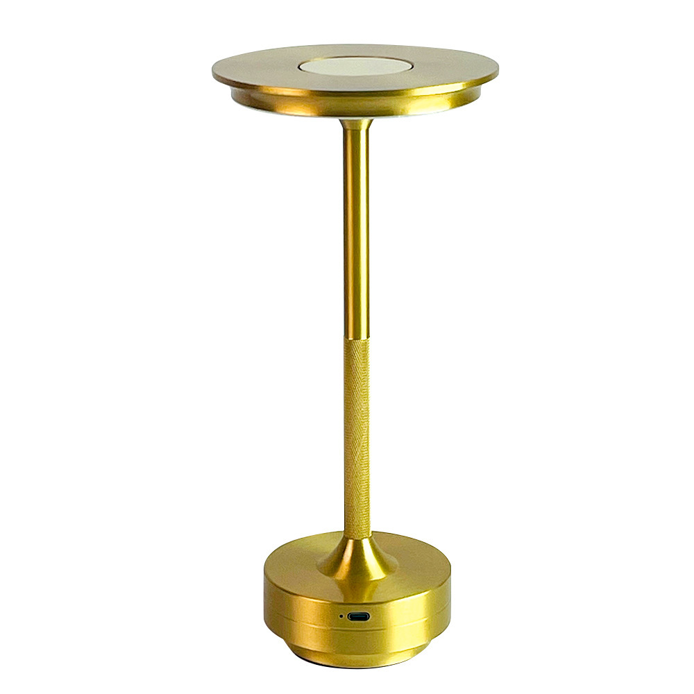 Cross-border aluminum I-shaped touch table lamp USB rechargeable outdoor camping light hotel bedside eye protection LED night light